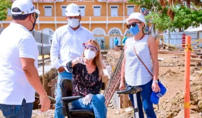 La Gobernadora del Atlántico, Elsa Noguera.