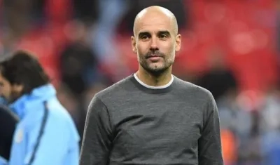Pep Guardiola, entrenador del Manchester City.