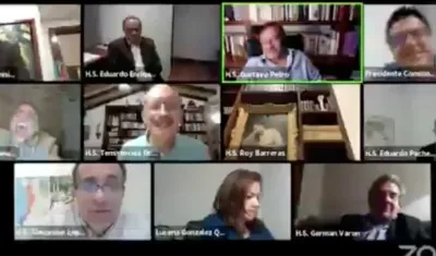 Momento de la sesión.