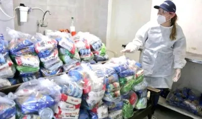A través de diferentes programas la Alcaldía ha entregado ayudas alimentarias.