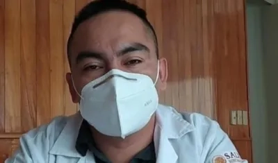 Gerardo Vicente Grajales Yuca,  médico denunciado y encarcelado en Chiapas.