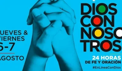 24 horas continuas de oración de la Iglesia Católica en Atlántico.