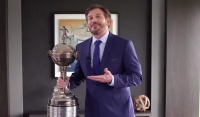 El presidente de la Conmebol, Alejandro Domínguez.