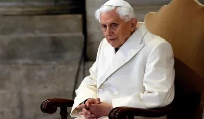 Papa emérito Benedicto XVI.