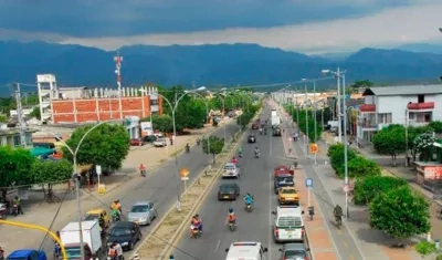 Panoramica de Aguachica, Cesar.