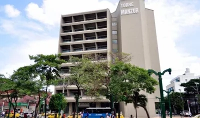 Sede de la Fiscalía en la Torre Manzur.