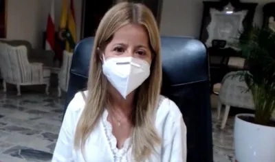 Gobernadora Elsa Noguera.