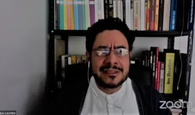 Senador Iván Cepeda, demandante en el proceso contra Álvaro Uribe.