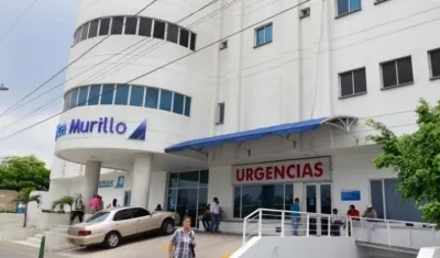 La víctima llegó sin signos vitales a la Clínica Murillo.