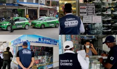 Operativos de la Patrulla Covid.