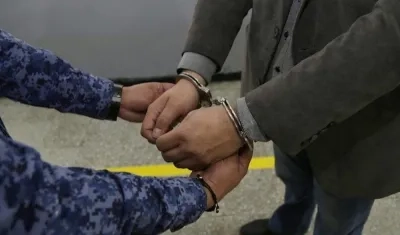 El hombre fue asegurado en un centro carcelario de Medellín.