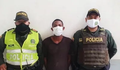 Erick Enrique Matute Luna fue capturado y conducido a la URI.