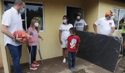 Gobernadora Elsa Noguera en Candelaria.