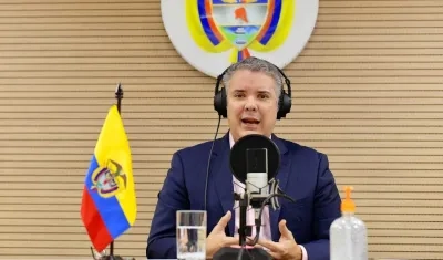 Iván Duque, Presidente de Colombia.