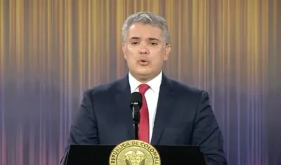 El Presidente de la República, Iván Duque.