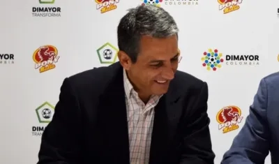 Fernando Jaramillo, nuevo presidente de la Dimayor.