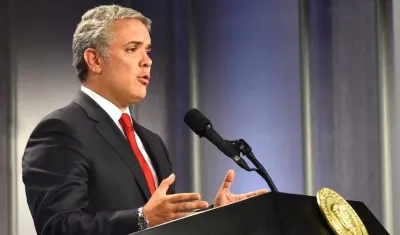 Iván Duque, Presidente de Colombia.