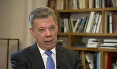 Juan Manuel Santos, expresidente.
