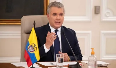 El Presidente de la República, Iván Duque.