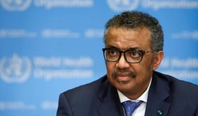 Director general de la OMS, Tedros Adhanom Ghebreyesus.