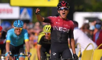 El ecuatoriano Richard Carapaz.