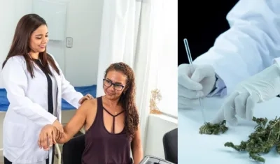 Imagen de una paciente que recibió atención en la clínica.