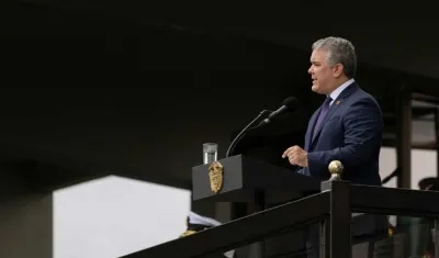 El Presidente de la República, Iván Duque.