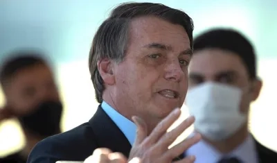 El presidente de Brasil, Jair Bolsonaro.