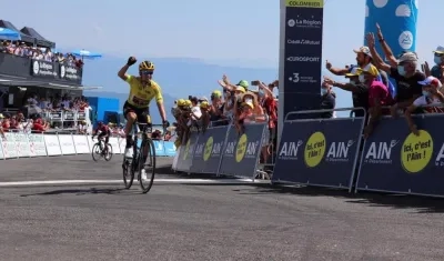 El esloveno Primoz Roglic.