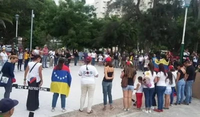 Venezolanos en Barranquilla