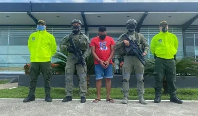 Jafet Berrio Rivas, alias 'Iguano'.