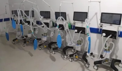 Los equipos recibidos.