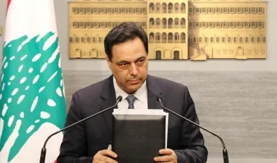 Hasan Diab, primer ministro del Líbano.