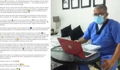 Médico Iván Manjarrés y su mensaje