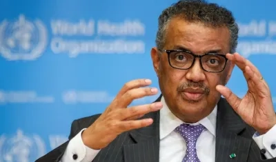 Director general de la OMS, Tedros Adhanom Ghebreyesus.