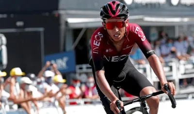 El colombiano Egan Bernal.