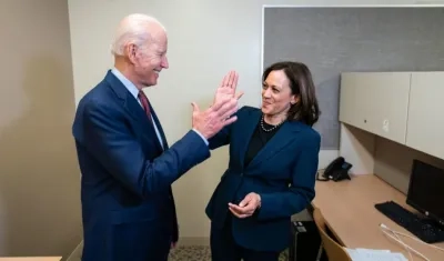 Joe Biden y Kamala Harris.