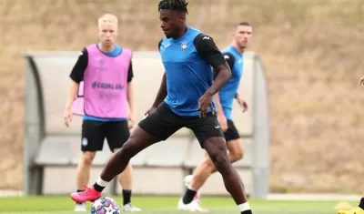 El colombiano Duván Zapata.