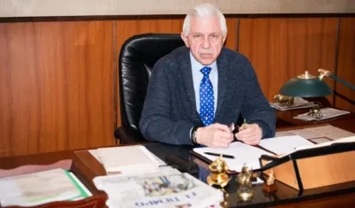 El embajador de Rusia en Colombia, Sergei Koshkin.