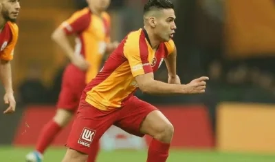 El delantero colombiano Radamel Falcao.