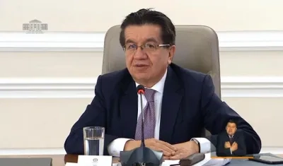 Ministro de Salud, Fernando Ruíz.