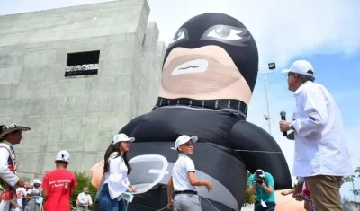 El Procurador en el Museo de Arte Moderno de Barranquilla