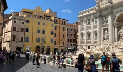 Aspecto de una zona turística de Italia.