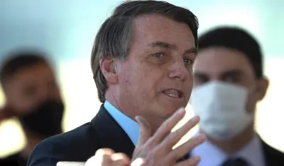 Jair Bolsonaro, presidente de Brasil.