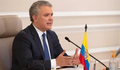El Presidente de la República, Iván Duque.