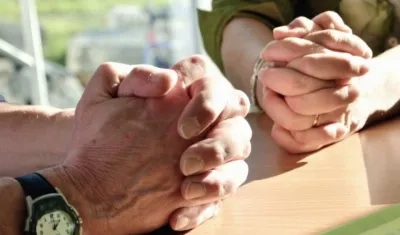 Jornada de oración en Barranquilla.