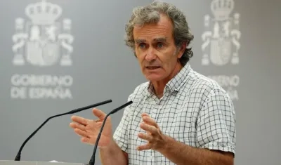 El portavoz de Sanidad para la epidemia, Fernando Simón.