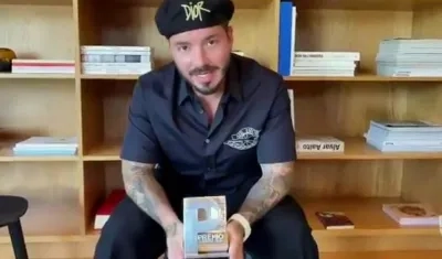 El artista colombiano J Balvin.