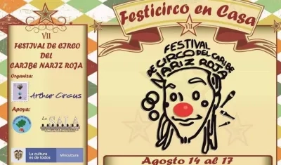 El Festicirco de la Nariz Roja es para disfrutar desde casa.