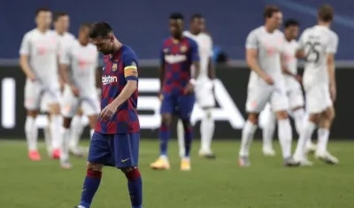 La tristeza de Lionel Messi.